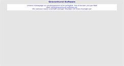 Desktop Screenshot of gravenhorst.info