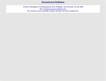 Tablet Screenshot of gravenhorst.info
